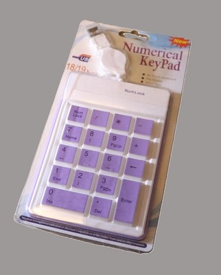 USB Keypad Ziffern-Tastatur Nummern-Block Num-Pad für PC
