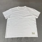 American Giant Everest Tee T-Shirt Mens Large White Heavy Thick $80 USA New NWOT