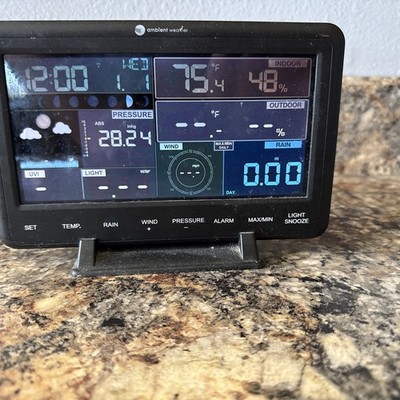 Ambient Weather Receiver WS-2902 Display only with Power Adapter