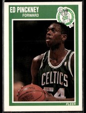 1989-90 Fleer #13 Ed Pinckney Basketball Card 3901L