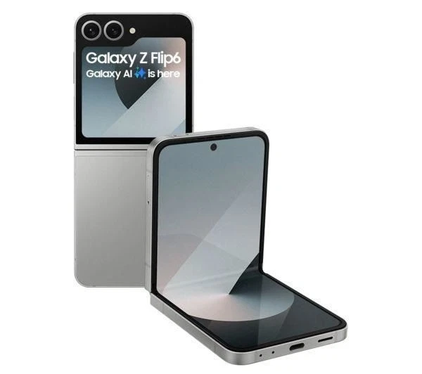 SAMSUNG GALAXY Z FLIP 6 SM-F741B 512GB SILVER (UNLOCKED) USED U.K MODEL, photo 1 of 5