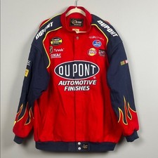 VTG Chase Authentics NASCAR Jeff Gordon DuPont Red & Black Drivers Line Jacket
