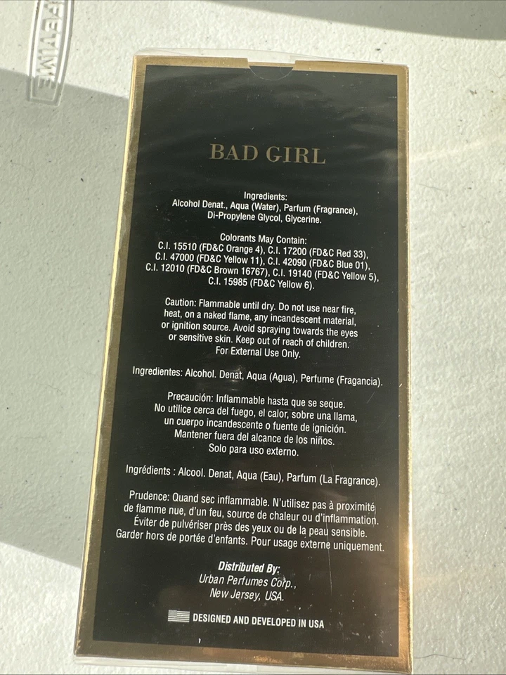 Bad Girl女式淡香精  — 第 3/4 张图片