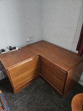 1970's Teak Corner Unit - Turnridge Furniture Collection Only
