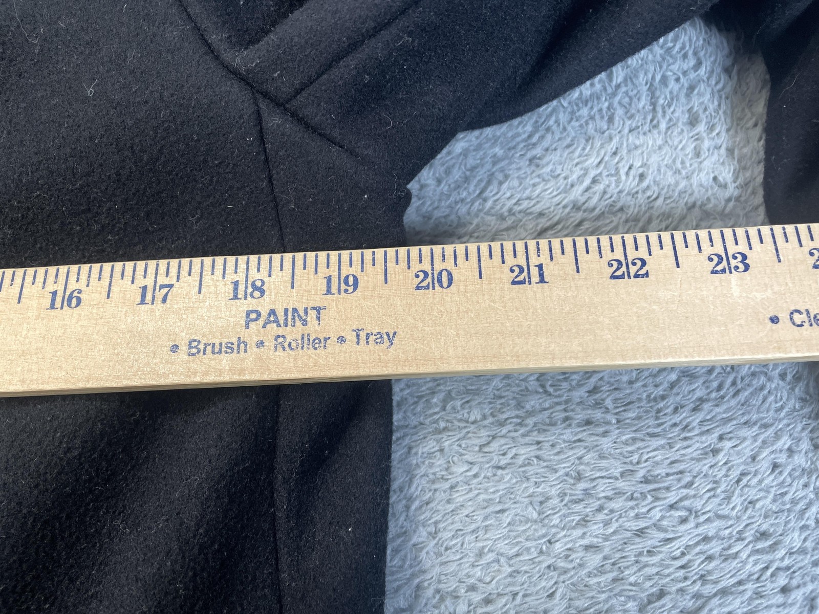 GAP Jacket Womens Medium Black Wool Toggle Duffle… - image 6