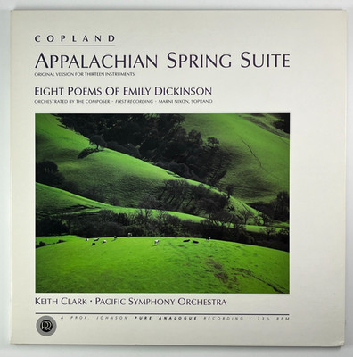Copland Appalachian Spring Suite Reference Recordings Audiophile LP Record Album