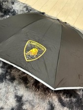 Lamborghini Folding Umbrella Auto Open Close Black Windproof Novelty Gift