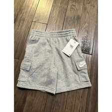 Nike Shorts Kids 4-5 Years Gray New with Tags Elastic Waist
