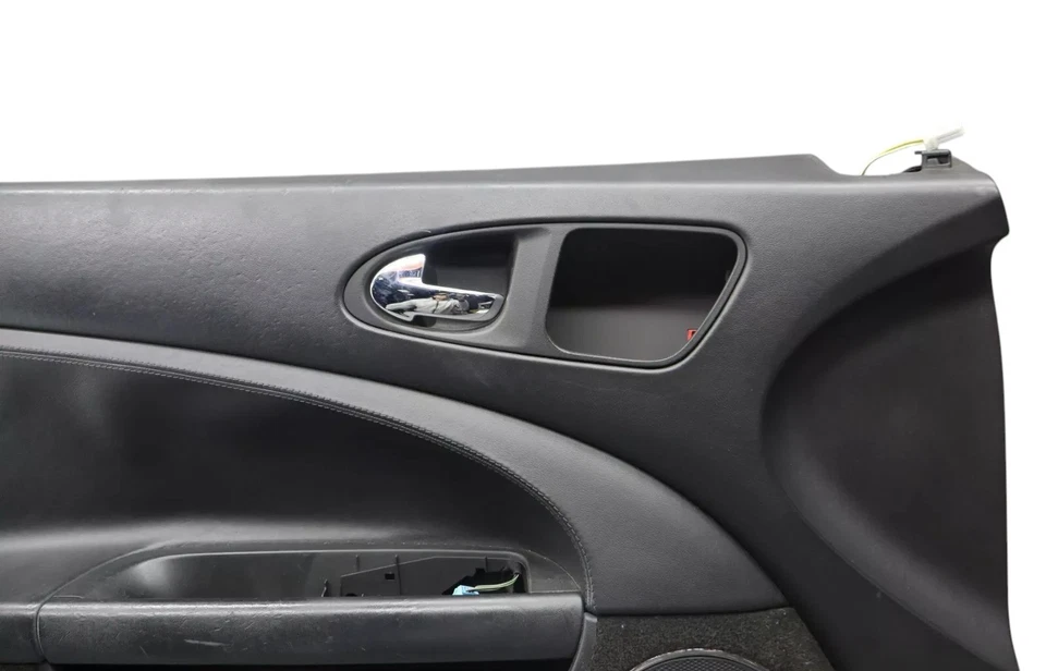 07-09 Jaguar XK XKR Front Left Driver Side Interior Door Panel Cover Black Oem - Image 4 of 4