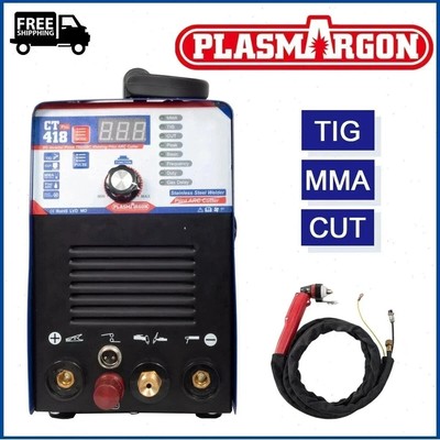 CT418P Pilot Arc Plasma Cutter/TIG/MMA Pulse Welding Machine CNC 220V