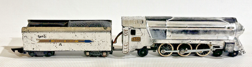 AMERICAN FLYER 356 SILVER BULLET LOCO & TENDER FOR RESTORE PARTS PROJECT GPM - Picture 10 of 20