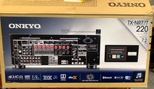 Onkyo TX-NR777 7.2 Channel Network A/V Receiver 4K HDR 220 w/ch Wi-Fi Bluetooth