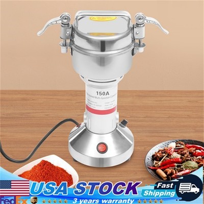 Electric Grain Mill Grinder Machine Stainless Steel Grinding Tool For Commerce