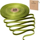 Green Thin Velvet Ribbon 3/8 Inch, 25 Yards
