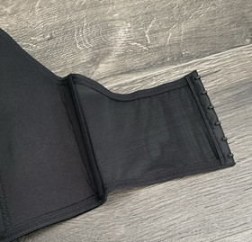 Ann Summers Santiago Black Corset 12-14 Medium Basque Brand New Tags RRP &pound;22