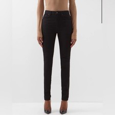 Saint Laurent Black Skinny Jeans d05 w/sk-mw Size 29