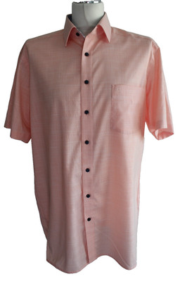 Olymp Luxor Modern Fit Kurzarm Hemd KW 44 Apricot