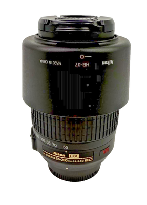 Nikon Nikkor AF-S 55-200mm f4-5.6 G ED DX VR Lens AFS | eBay