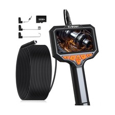Borescope Camera with Light, Video Inspection Scope with 8 LED ... FAST USA SHIP