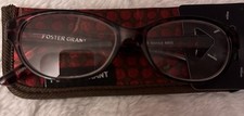 FOSTER GRANT Monica Magenta Plastic Frames Reading Glasses 2.75