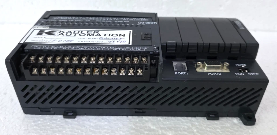 Automation Direct D0-06DR DirectLOGIC DL06 PLC, 120-240 VAC required - Image 2 of 4