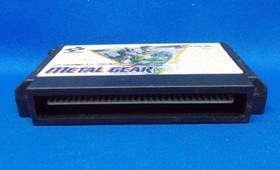 Metal Gear W/Box Manual Famicom FC NES Rare Retro Good Used Game NTSC-J Japan