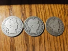 Barber Liberty Head Half Dollar Lot of 3 - 1902 50C