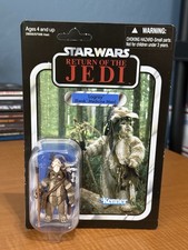 Star Wars Vintage Collection Logray Ewok Medicine Man VC55 Upunched 2010