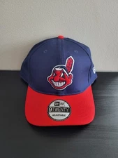 New Era Cleveland Indians Chief Wahoo Vintage 9Twenty Adjustable Men's Cap Hat