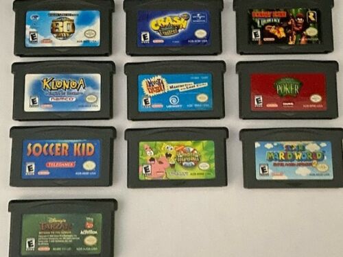 Original Nintendo Gameboy Advance Games ~Pick & Choose What You Need From List~1 - Afbeelding 1 van 1