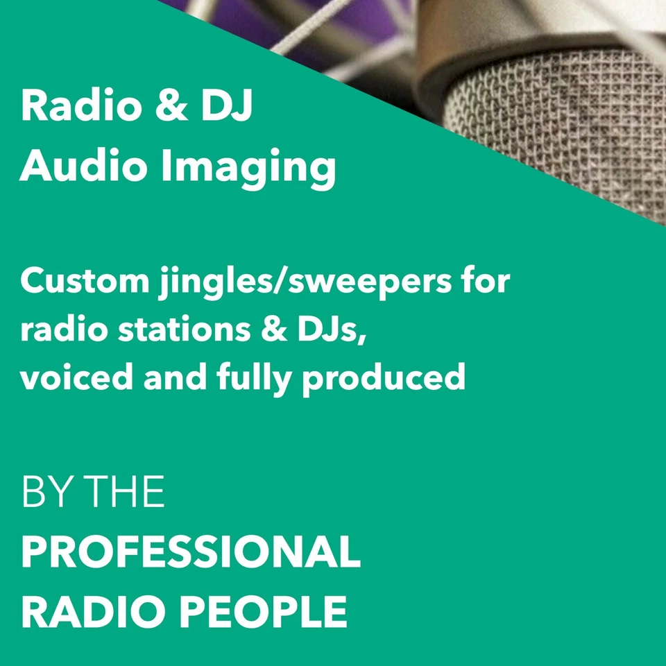 Custom Radio & DJ Jingles/Drops/IDs by THE PRO COMMERCIAL RADIO PEOPLE
