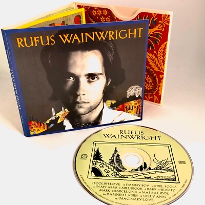 Rufus Wainwright   S/T US CD DRMD-50010 Carton Fold-out Case -H