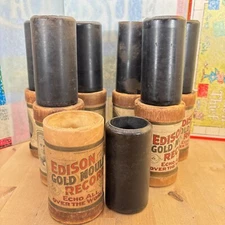 Edison Cylinder Record Lot of 7, 33136 9299 9236 9130 9112 9190 8897