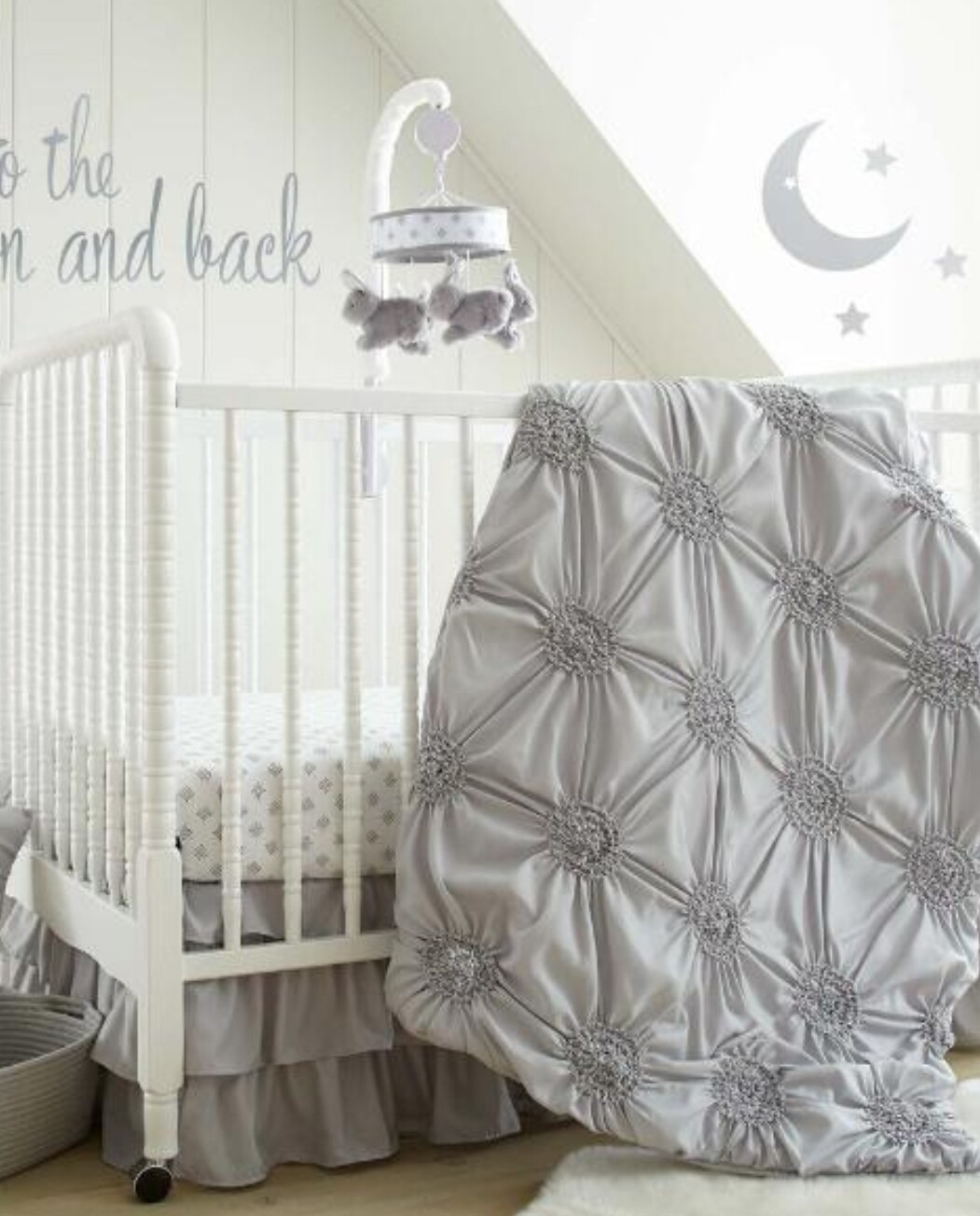 5 piece crib bedding set