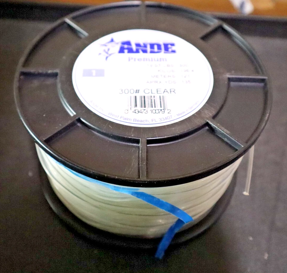 Línea de pesca monofilamento Ande Premium 300# transparente - 135 yardas Foto 4 de 4