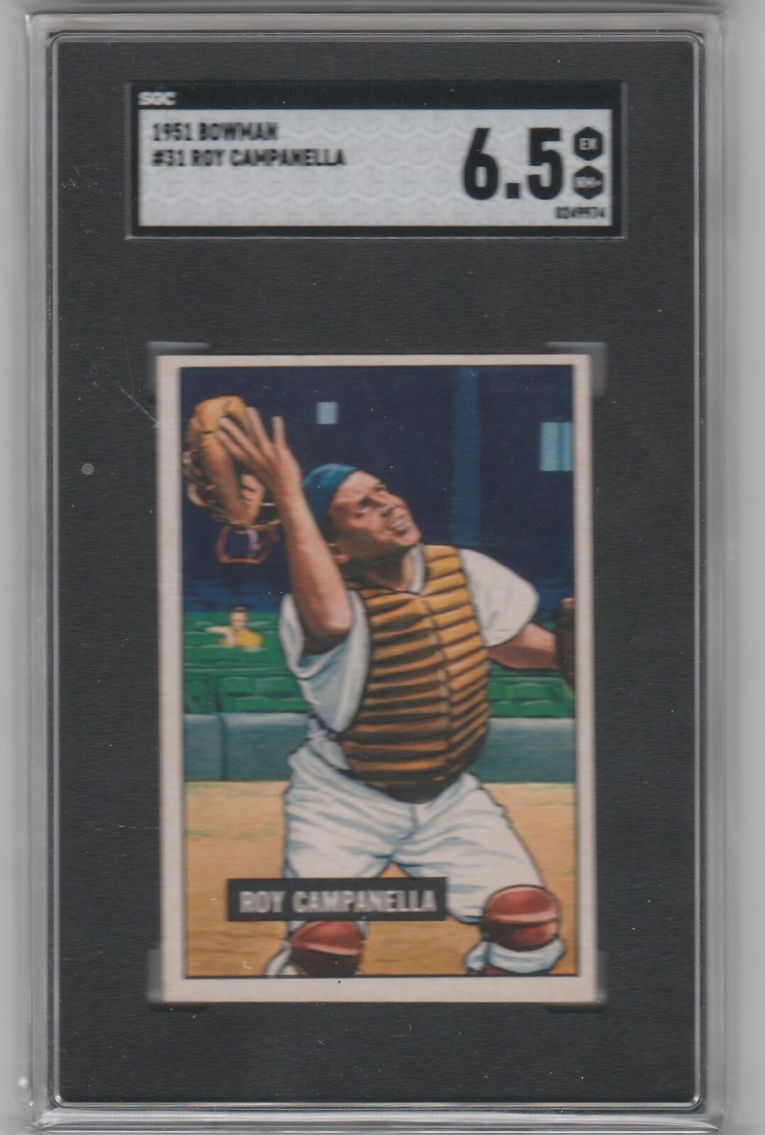 1951 Bowman - #31 Roy Campanella SGC 6.5 Brooklyn Dodgers