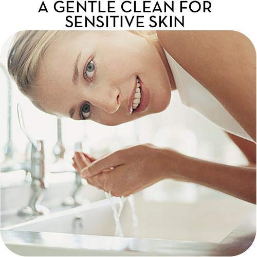 olay gentle clean foaming face wash for sensitive skin