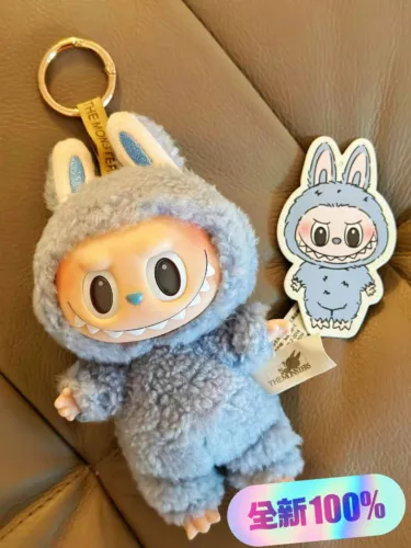 AUTHENTIC POP MART LABUBU The Monsters Exciting Macaron Pendant Plush Sealed Bag - Picture 3 of 23