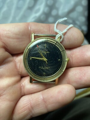 Vintage Mycenaean Spirals Wristwatch Paul Gerain Gold Filled 10 Microns 17 Rubis Mechanical Watch  main image 2
