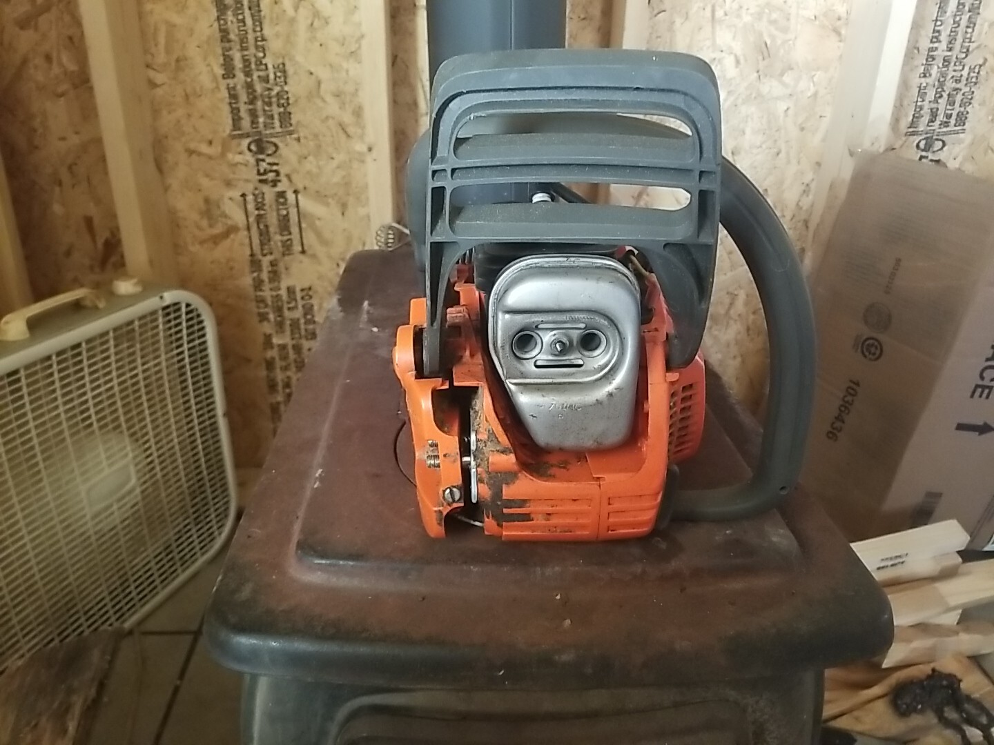 HUSQVARNA 240 CHAINSAW FOR PARTS OR REPAIR eBay