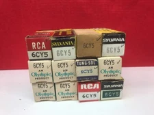 6CY5 Vacuum Tube Various Brands (1 tube ) Used ALL Tested as NOS