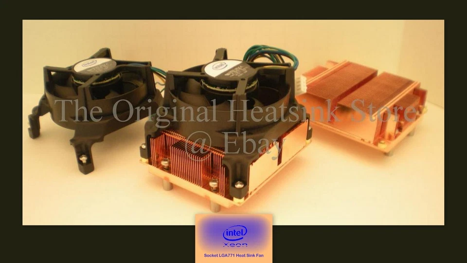 Intel Xeon Heatsink CPU Cooler Fan for Xeon X5400 Series Socket J LGA771 - New - Image 4 of 4