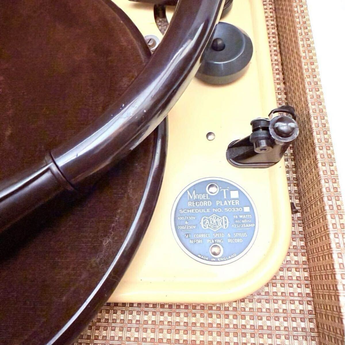 【希少】GARRARD Model T レコードプレーヤー Garrard Turntable Model T | eBay