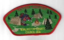 2005 National Jamboree JSP Burlington County Council RED Border [ELL-519]
