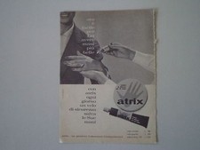 advertising Pubblicità 1963 CREMA ATRIX