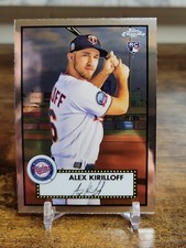 2021 Topps Chrome Platinum Alex Kirilloff #63 Base Rookie Twins RC