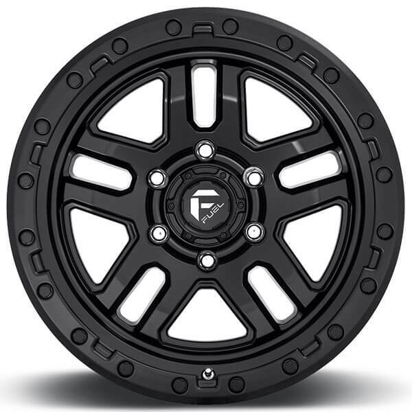 17x9 Fuel Wheels D700 Ammo Matte Black Off Road Rims(S45) eBay