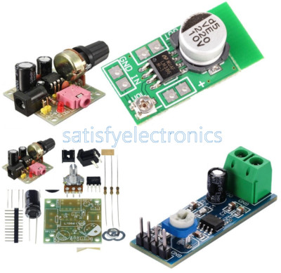 DC 3V-12V DIY Kit Mini LM386 LM386 200 Audio Power Amplifier Board Module  LM386