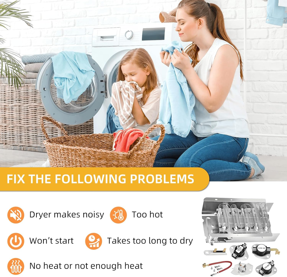 279838 Dryer Heating Element for Whirlpool Maytag Centennial Dryer