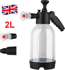 2L Car Wash Pump Foam Sprayer Hand Held Wash Spray Bottle Snow Foam Detailing XL